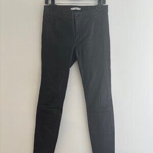Vince 100% Lamb Black Leather Pants